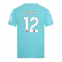 Koszulka piłkarska Wolves Matheus Cunha #12 Strój Trzeci 2023-24 tanio Krótki Rękaw